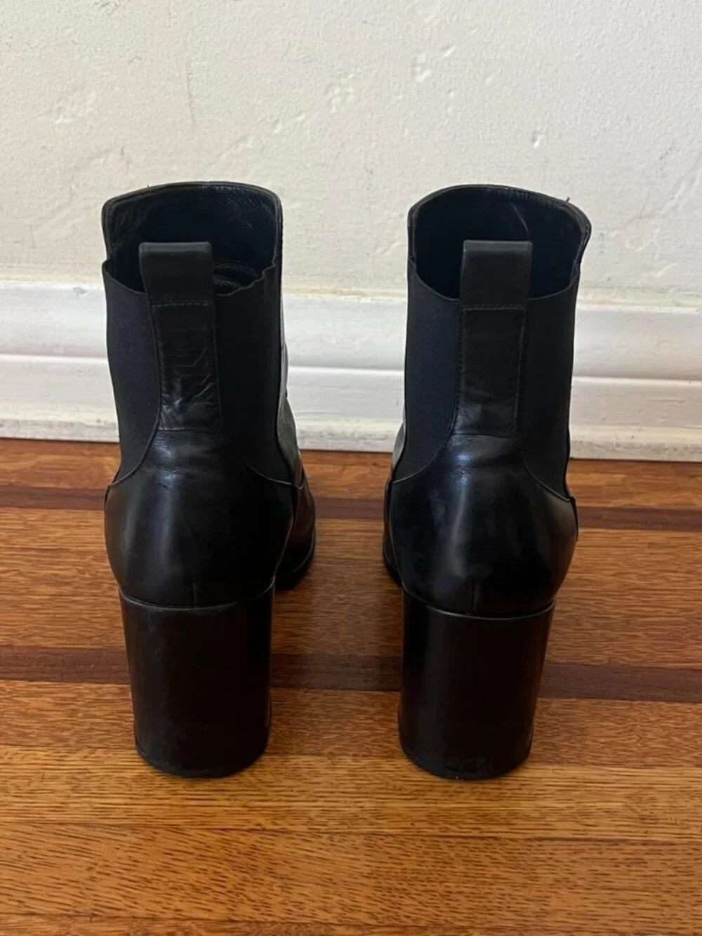 Via Spiga Women's Black Heeled Boots